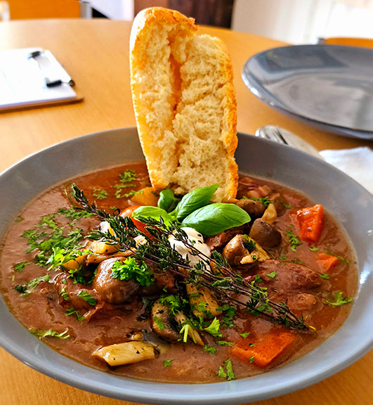 Lamm Ragout mit Gemuese, Feldkirchen